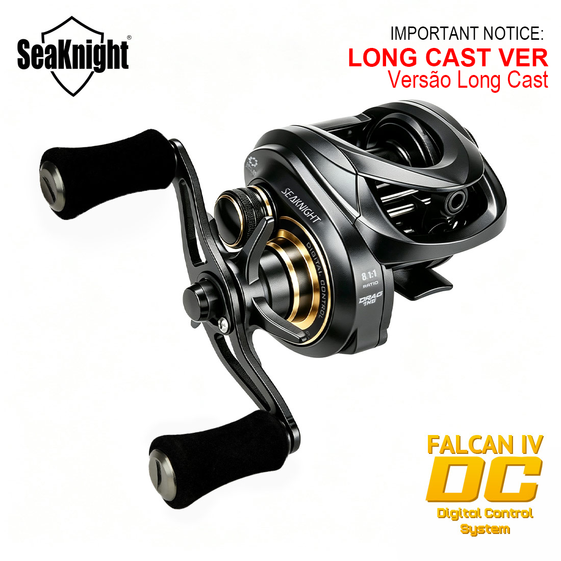 Outdoor Power Reel - SeaKnight Brand FALCAN IV DC 8.1:1