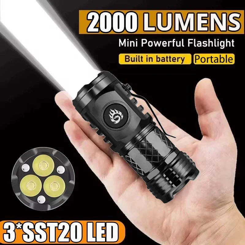 Outdoor Power Reno - High Strong Power Tactical Flashlight 3LED