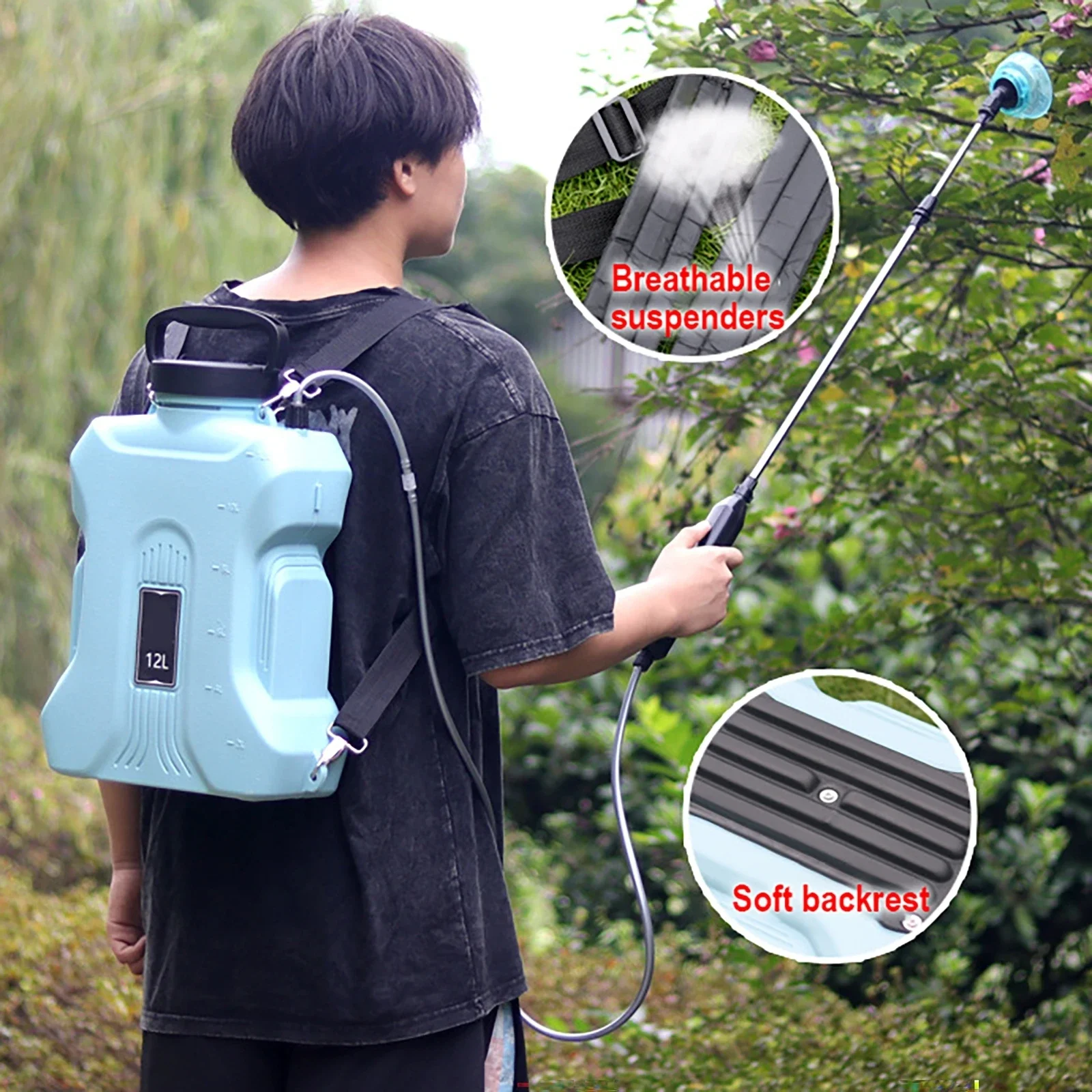 High Quality 12L Electric Spra - Electric Sprayer Backpack recension och pris