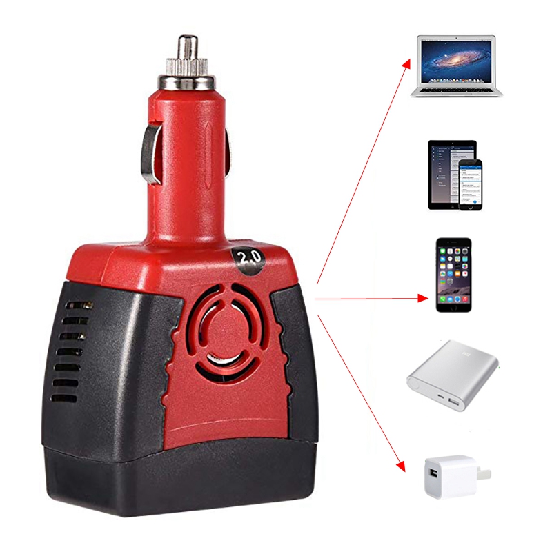 150W Portable Cigarette Lighte - Outdoor Usb Power Adapter recension och pris