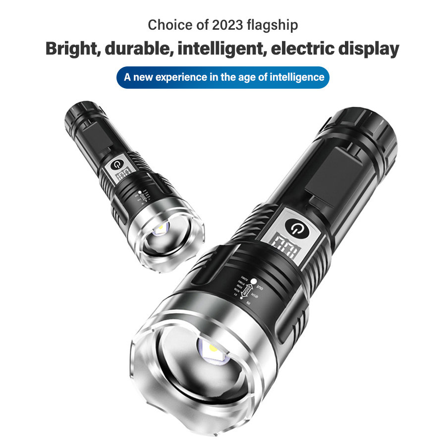 High Power 200000LM LED Flashl - Outdoor Power Reno recension och pris