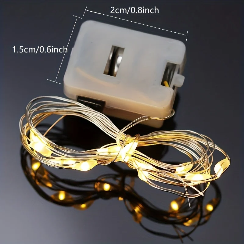 10 Pack Waterproof Mini Fairy  - Outdoor Power For Christmas Lights recension och pris