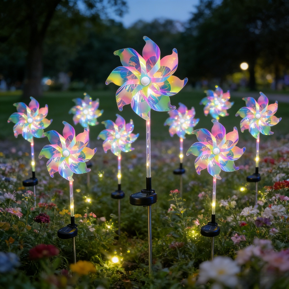 2PC Solar Powered Colorful Win - Outdoor Power For Wedding recension och pris