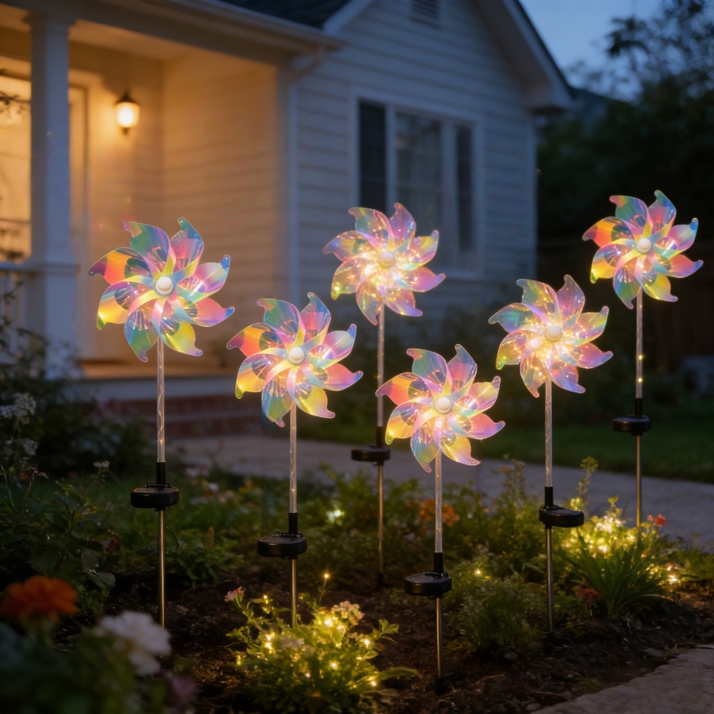 2PC Solar Powered Colorful Win - Outdoor Power For Wedding recension och pris