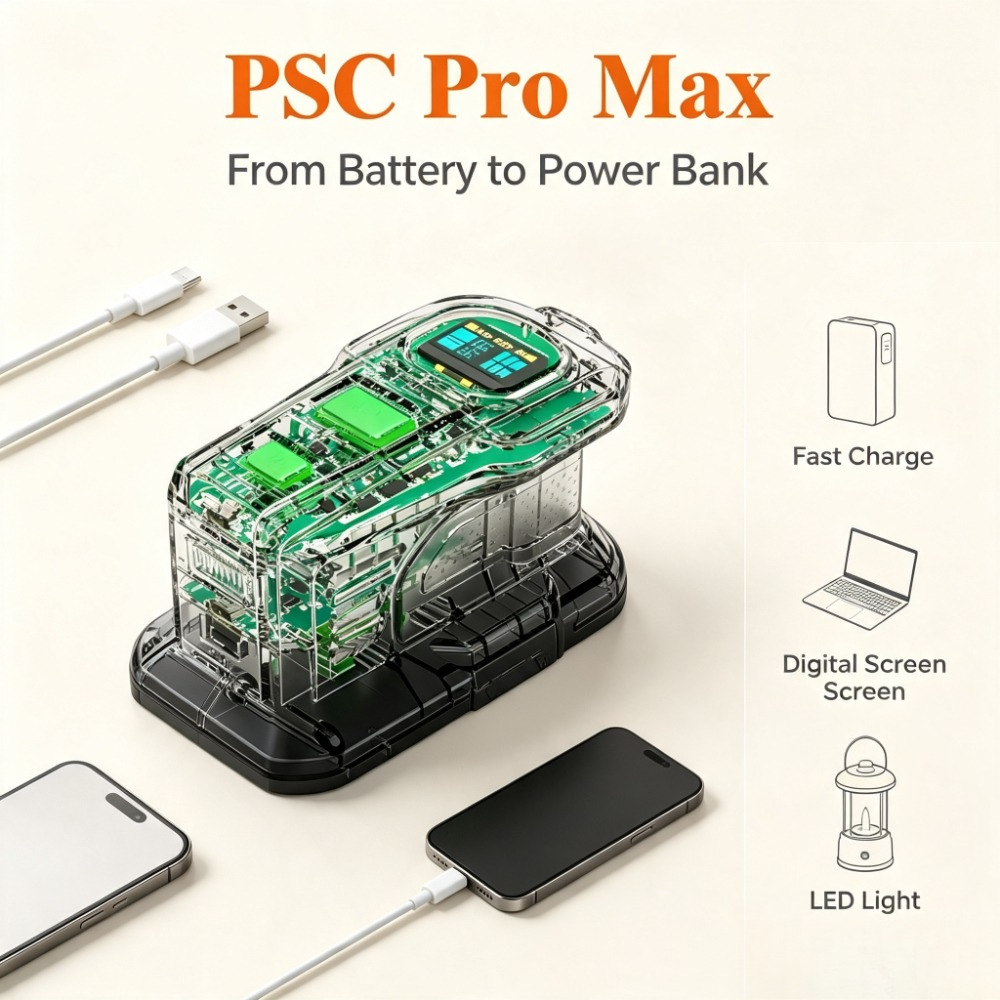 PSC Pro Max Ryobi 18V ONE+ Bat - Outdoor Usb Power Adapter recension och pris