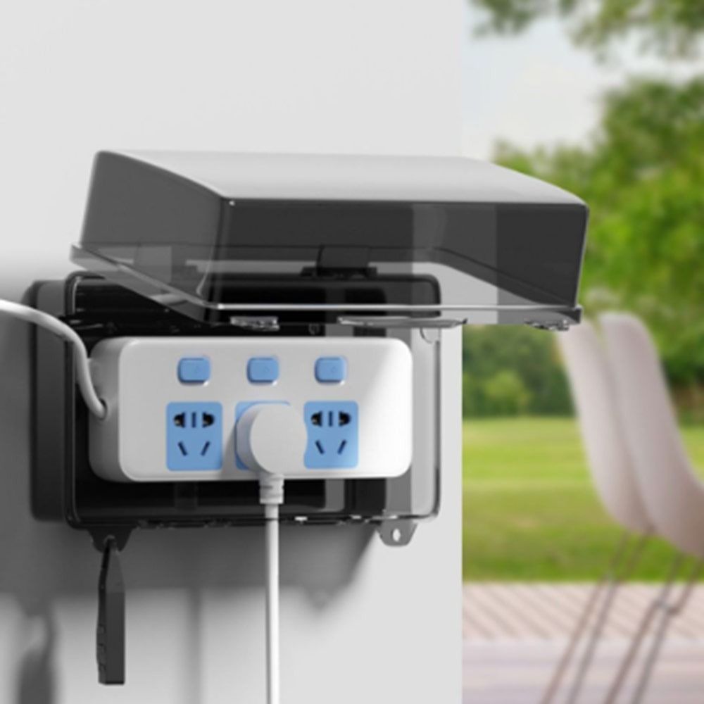 Durable Plastic Plug Box Water - Outdoor Power Outlet Weatherproof recension och pris