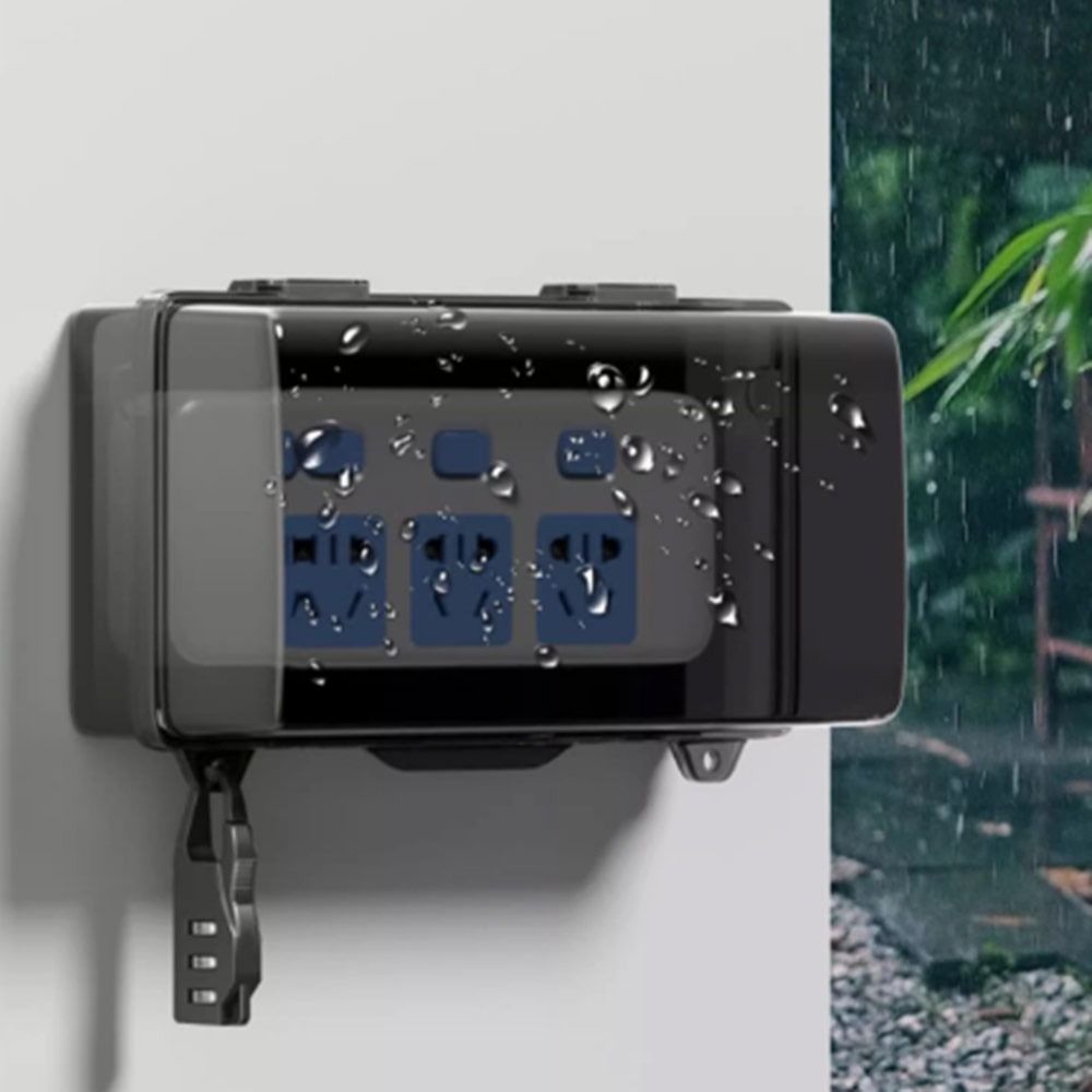 Durable Plastic Plug Box Water - Outdoor Power Outlet Weatherproof recension och pris
