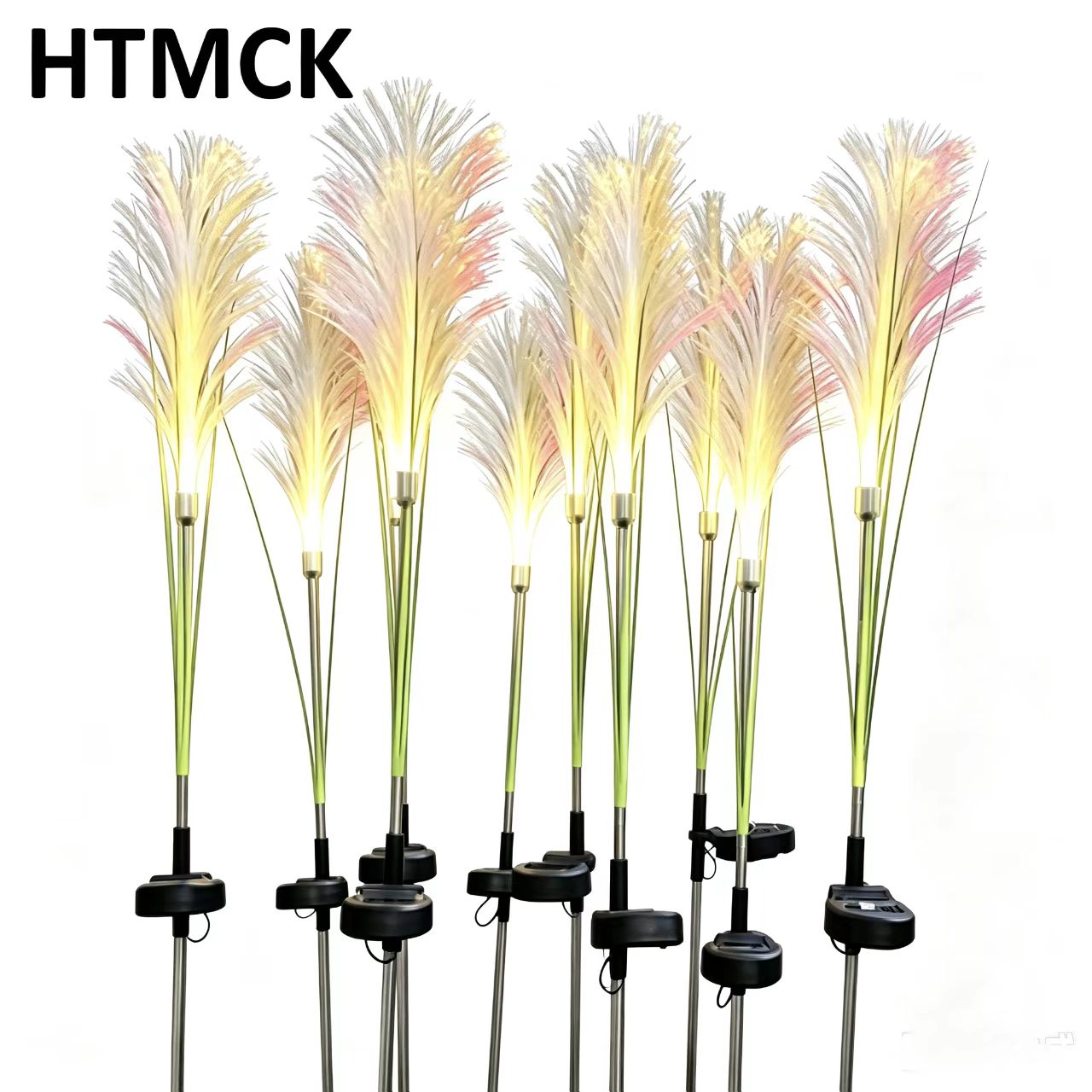 HTMCK LED Solar Garden Reed La - Outdoor Power For Christmas Lights recension och pris