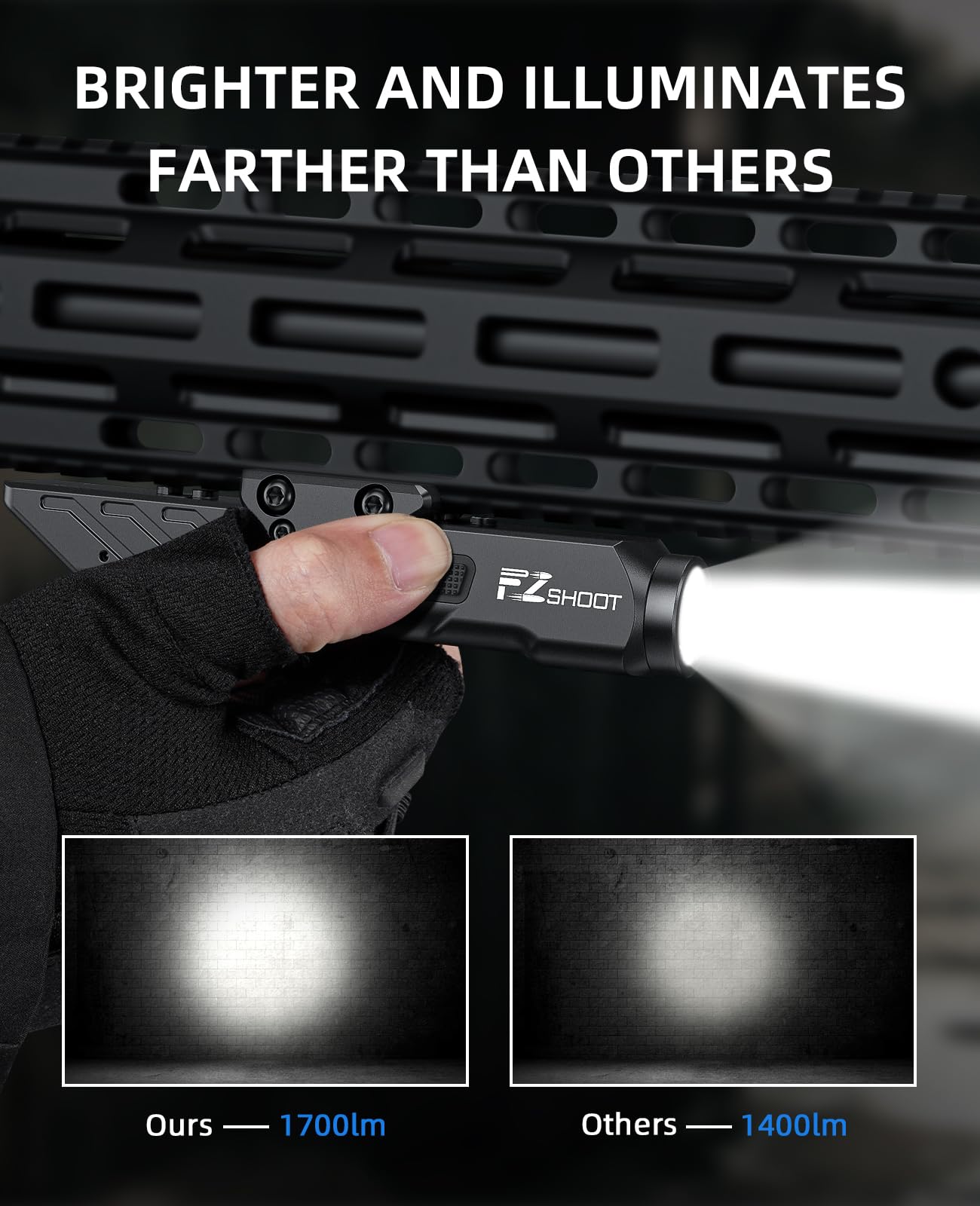 EZshoot 1700 Lumens Flashlight - Outdoor Power Reno recension och pris