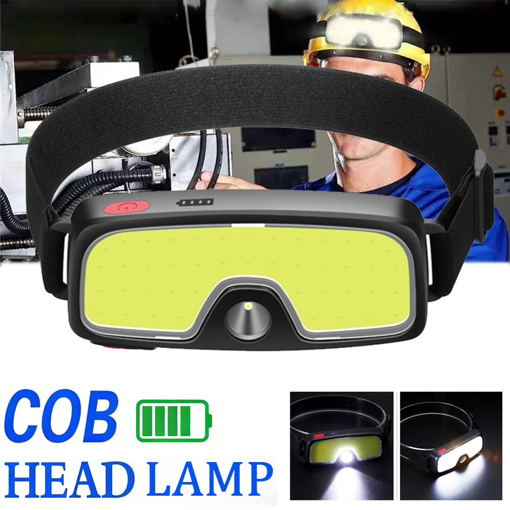 Powerful COB Headlamp Type-c/U - Outdoor Power Reno recension och pris
