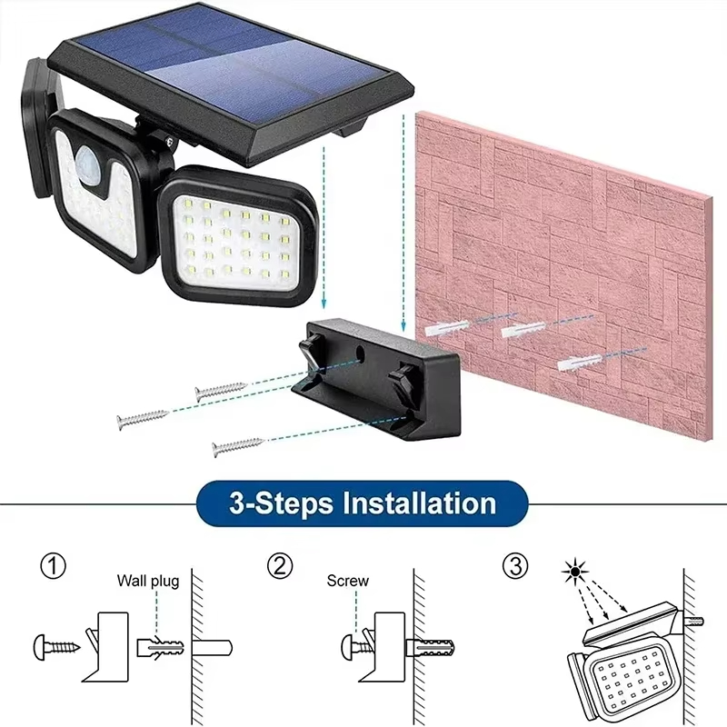 Led Solar Light Outdoor Motion - Outdoor Power Outlet Weatherproof recension och pris
