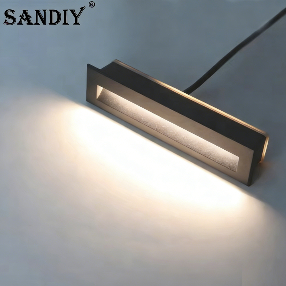 SANDIY Recessed Stair Lights M - Outdoor Power Outlet Weatherproof recension och pris