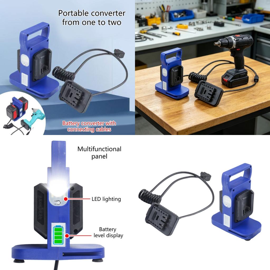 Handheld Double Output Power C - Outdoor Power Double Adapter recension och pris