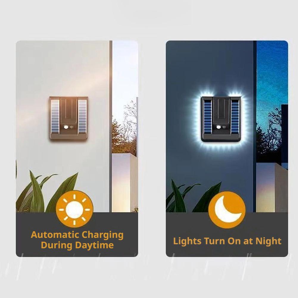 Foldable LED 120° Solar Light  - Outdoor Power Outlet Weatherproof recension och pris