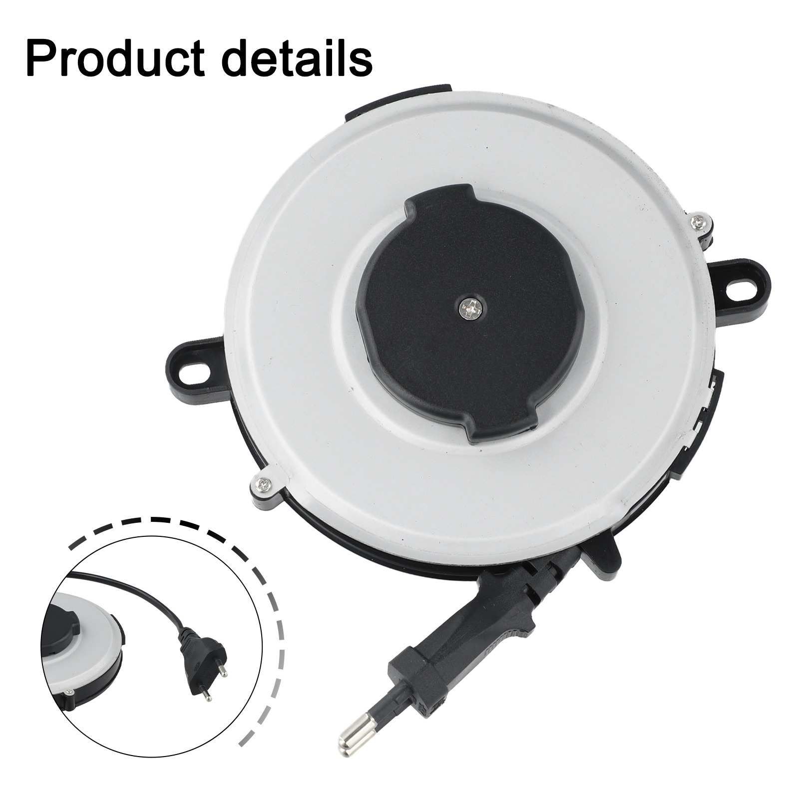 White 2 Core 0.75mm² Auto Retr - Outdoor Power Reel recension och pris