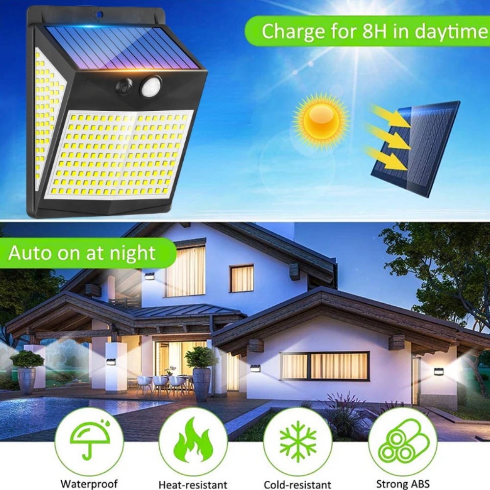 238 Led Solar Lights Outdoor G - Outdoor Power Outlet Weatherproof recension och pris