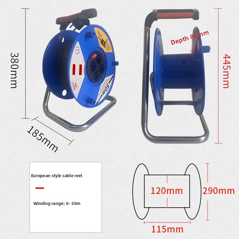 Outdoor Cable Reel 20m 30m  Ex - Outdoor Power Reel recension och pris