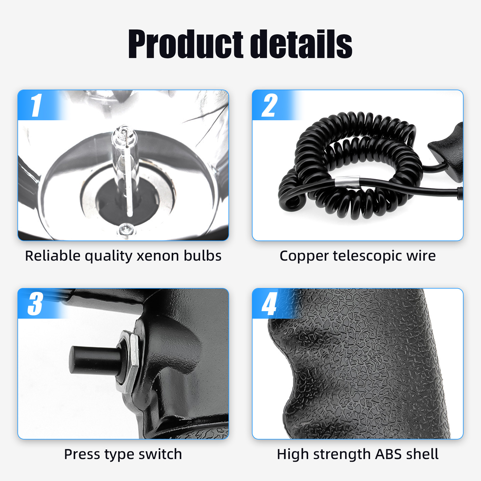 4/5/7/9 inch Searchlight Water - Outdoor Power Reno recension och pris