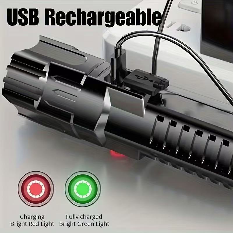 New High-power Led Flashlight  - Outdoor Power Reno recension och pris