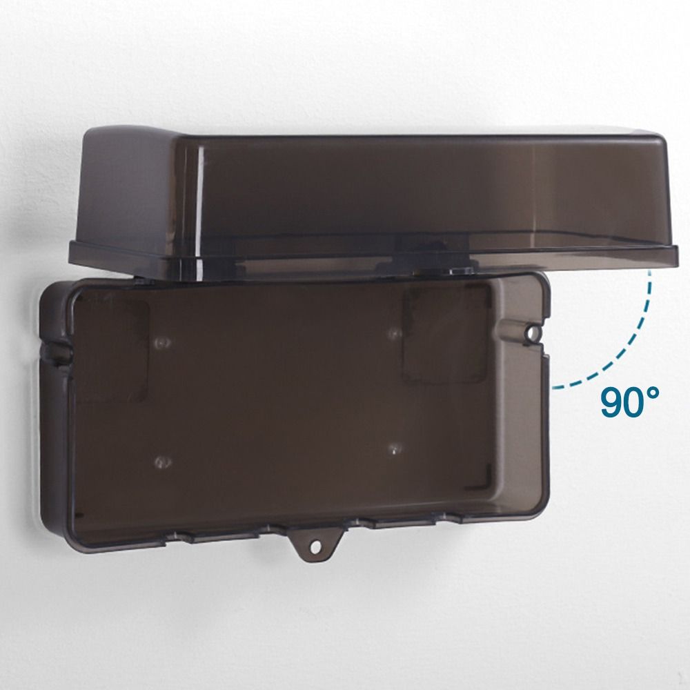 Portable Plastic Plug Box Anti - Outdoor Power Outlet Weatherproof recension och pris