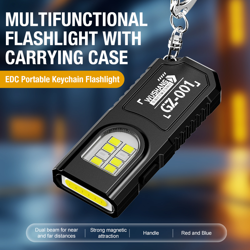 Portable Keychain LED COB Flas - Outdoor Power Reno recension och pris