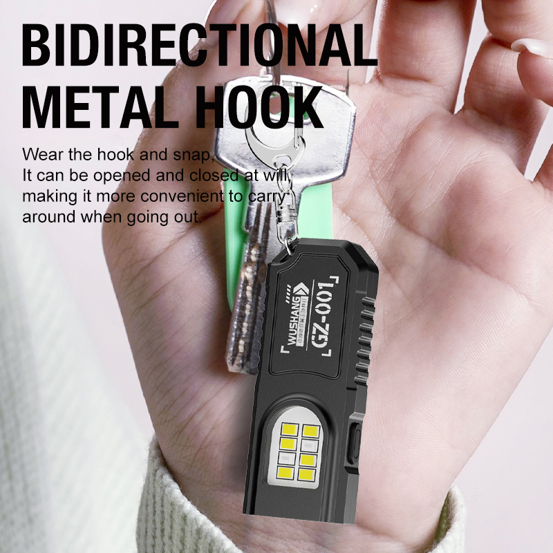 Portable Keychain LED COB Flas - Outdoor Power Reno recension och pris