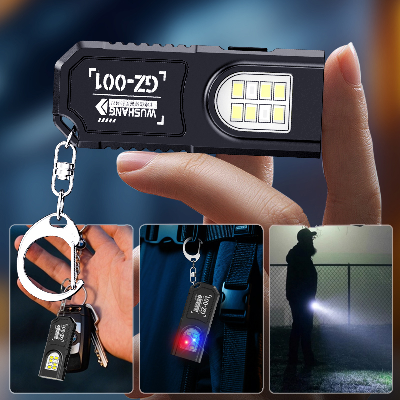 Portable Keychain LED COB Flas - Outdoor Power Reno recension och pris
