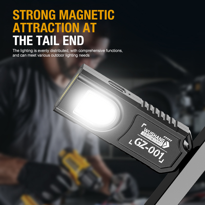 Portable Keychain LED COB Flas - Outdoor Power Reno recension och pris