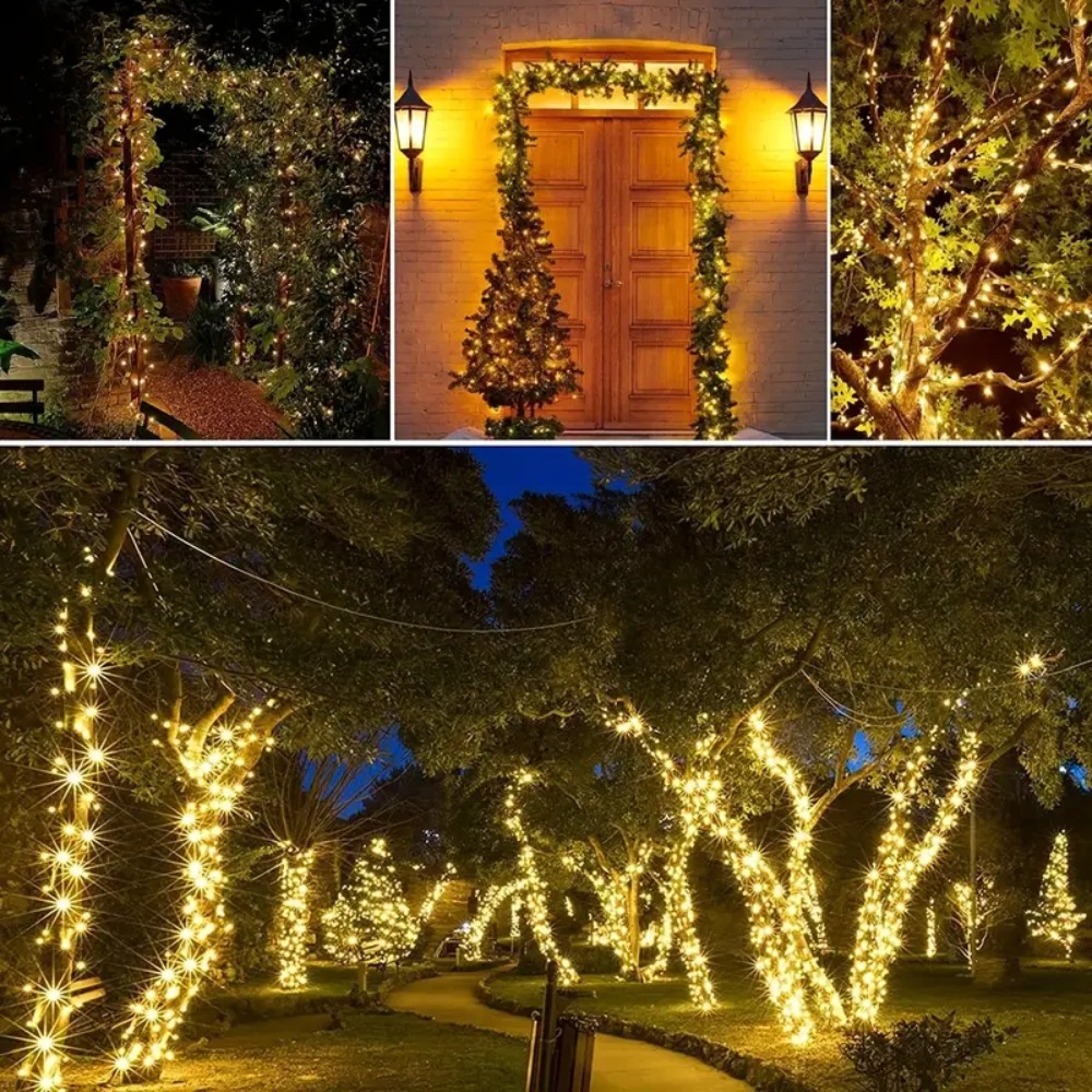 Solar Powered Outdoor String L - Outdoor Power For Christmas Lights recension och pris