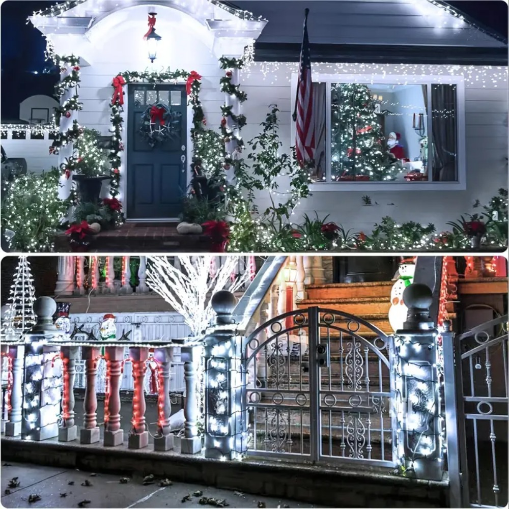 Solar Powered Outdoor String L - Outdoor Power For Christmas Lights recension och pris