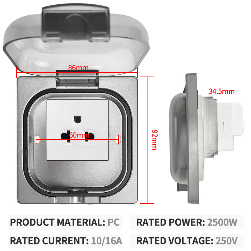 IP65 Waterproof Outdoor Socket - Outdoor Power Module recension och pris