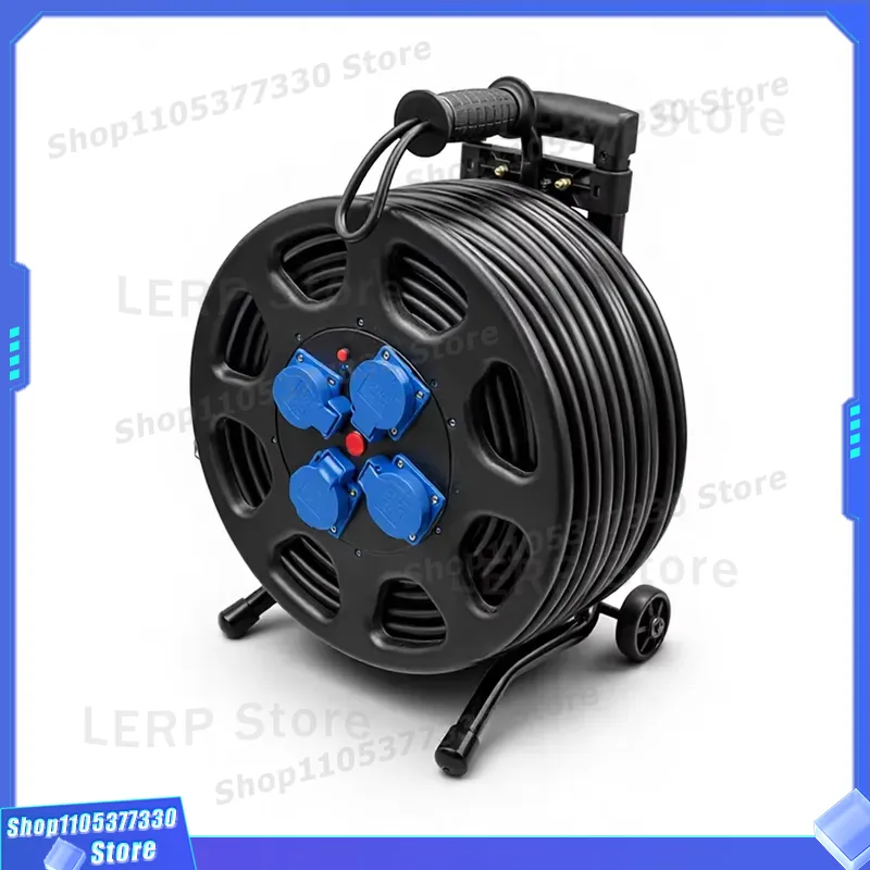 50m Heavy Duty Extension Lead  - Outdoor Power Reel recension och pris