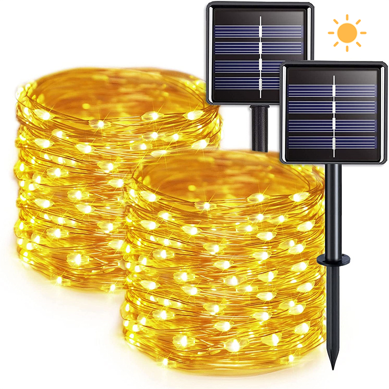 Solar String Light Outdoor Wat - Outdoor Power For Christmas Lights recension och pris