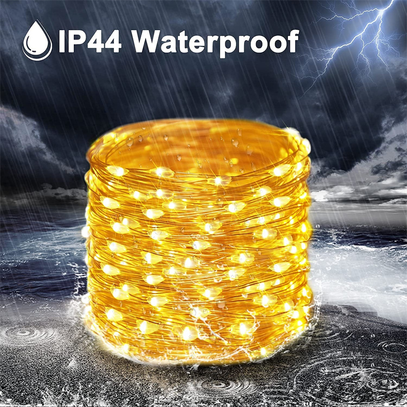 Solar String Light Outdoor Wat - Outdoor Power For Christmas Lights recension och pris