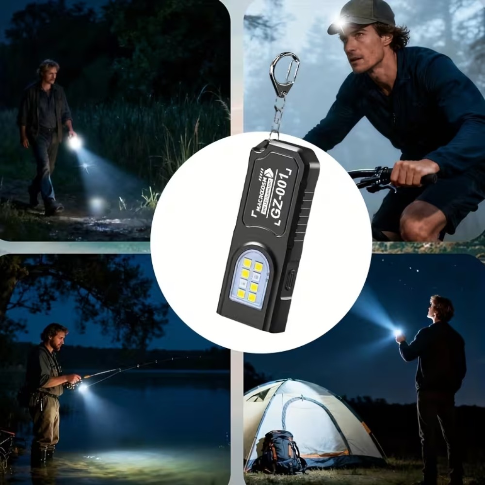 Mini COB LED Keychain Flashlig - Outdoor Power Reno recension och pris